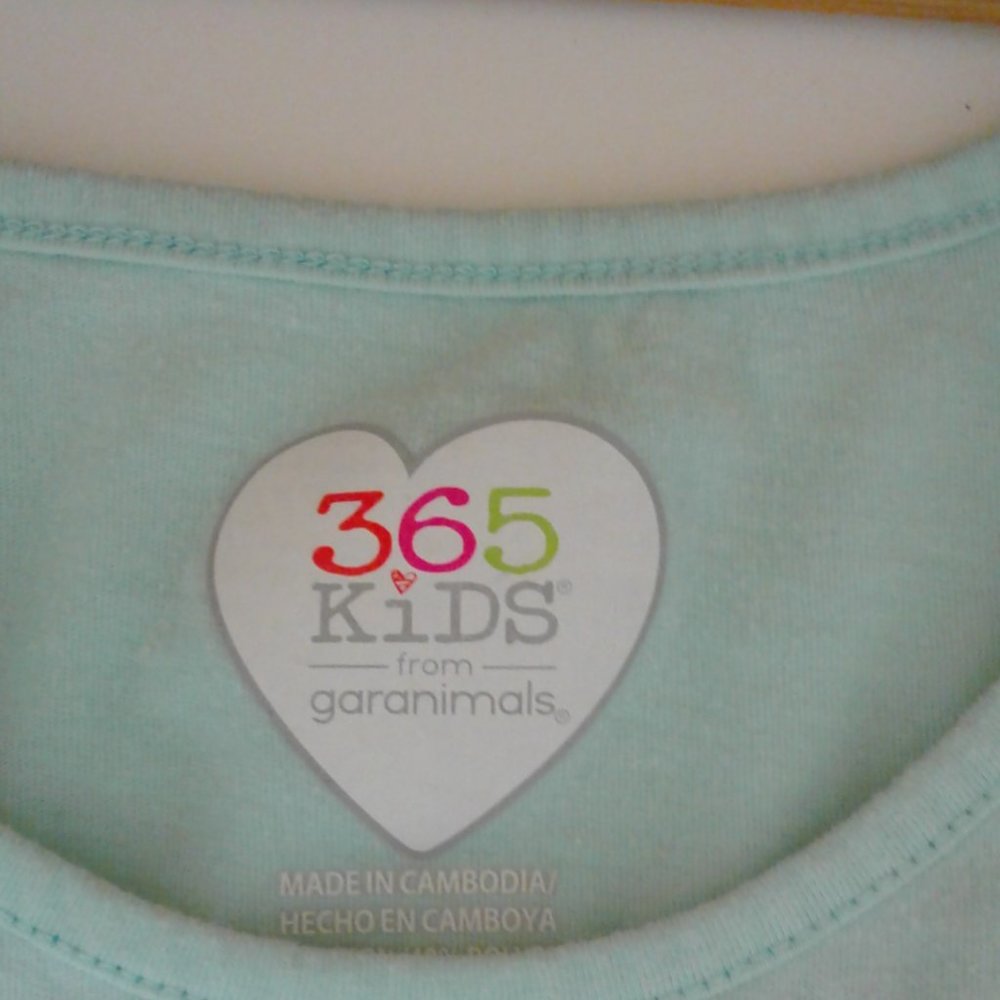 365 Kids  Girls T-Shirt  Sleeveless  Multicolor  Size 8 - Picture 4 of 11